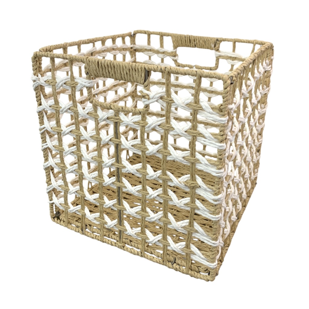 CESTO ORGANIZADOR YUTE 30X30X30CM - PT5345