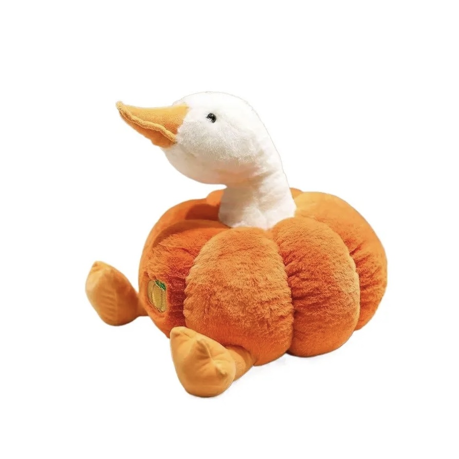 SC15027 PELUCHE CALABAZA GANZO PEQUEÑO 50CM