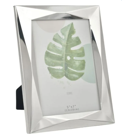 PORTARETRATO METALICO PLATEADO 8X10CM REF:ES26033