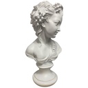 FI-2025-1116 BUSTO DAMA BLANCO POLIRESINA 21X20X42CM