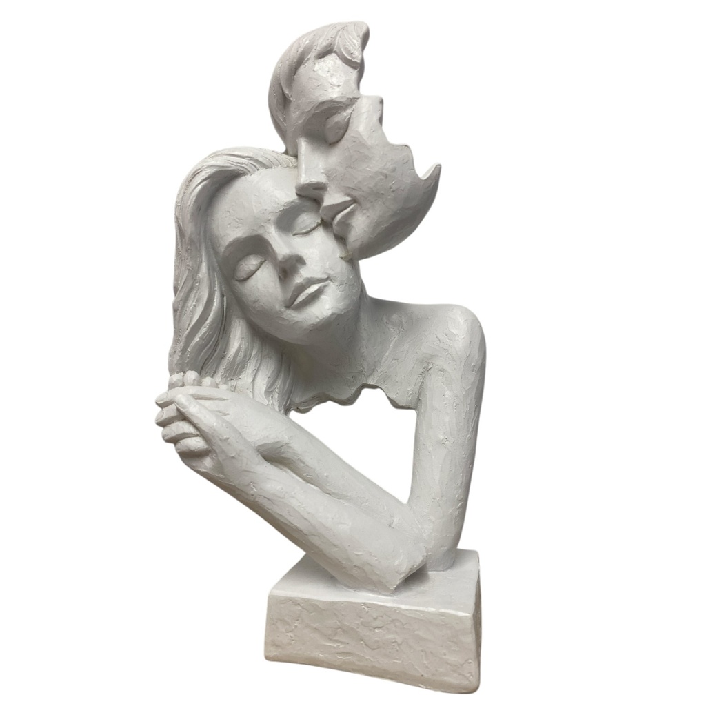 ADORNO POLIRESINA PAREJA 15X10X29CM