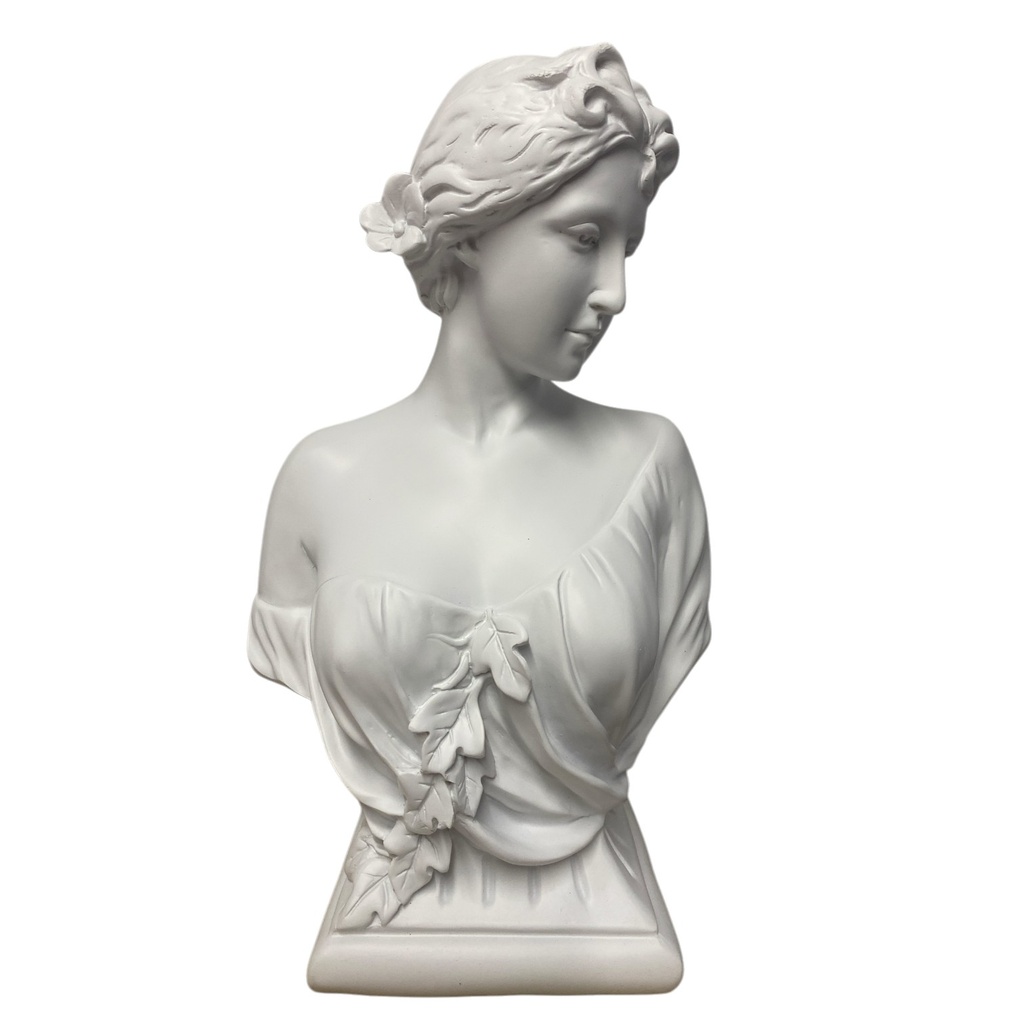 BUSTO VENUS DEL NILO POLIRESINA 18X12X30CM