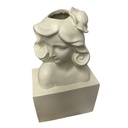 FLORERO DAMA POLIRESINA 19.5X11X36CM