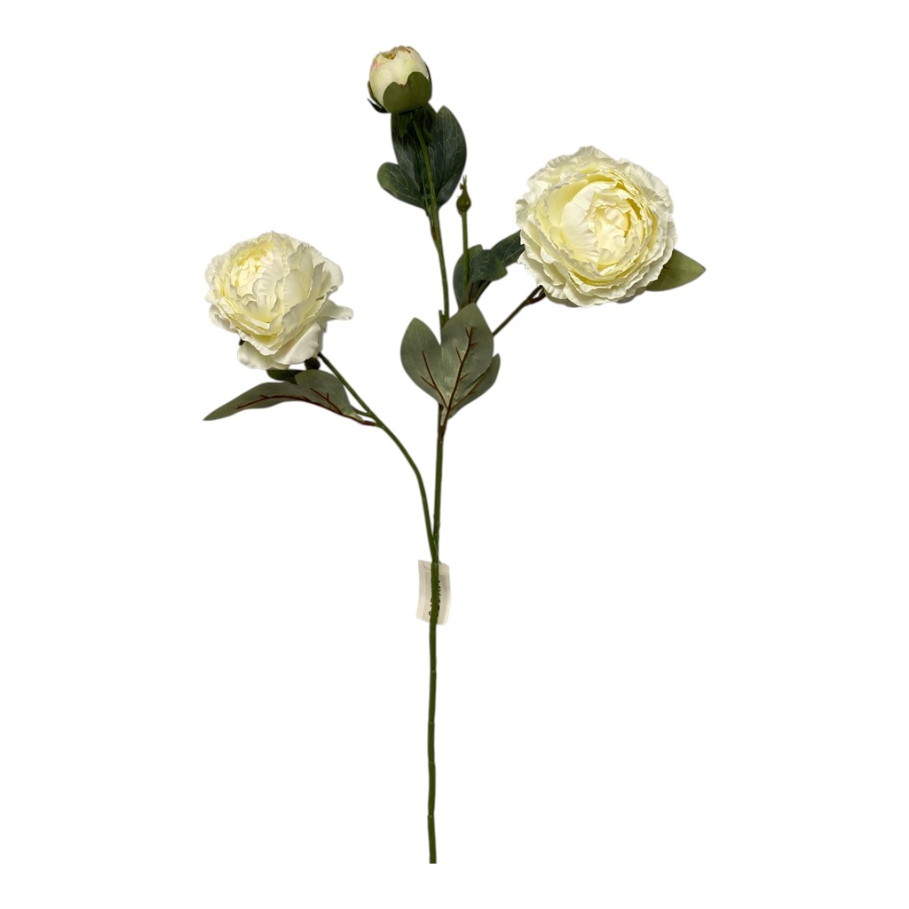 PEONIA 3FLORES, ARTF. 65CM