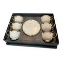SET DE TAZAS PORCELANA 12PCS 200ML