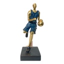 FIGURA BASQUETBOLISTA POLIRESINA 9X13X25 CM 