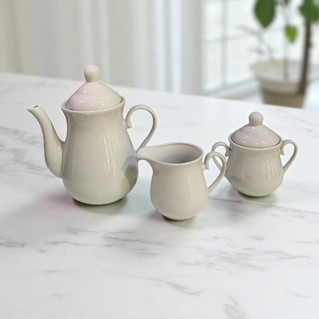 JGO TETERA(1L) 21.5X19.5CM-AZUC-CREM 3PZAS