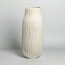 FLORERO CERAMICA ARENA ALTO REF:25454 35CM 