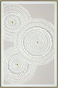 CUADRO AL OLEO MANDALA NUDE CON MARCO 80X120CM