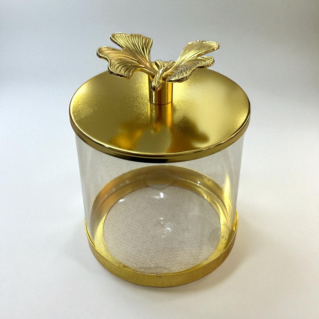 BOMBONERA DE CRISTAL PEQ. 10X14CM