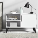 BUFETERA 1P 2NICHO BLANCO BPP 24-205 90X59X35CM