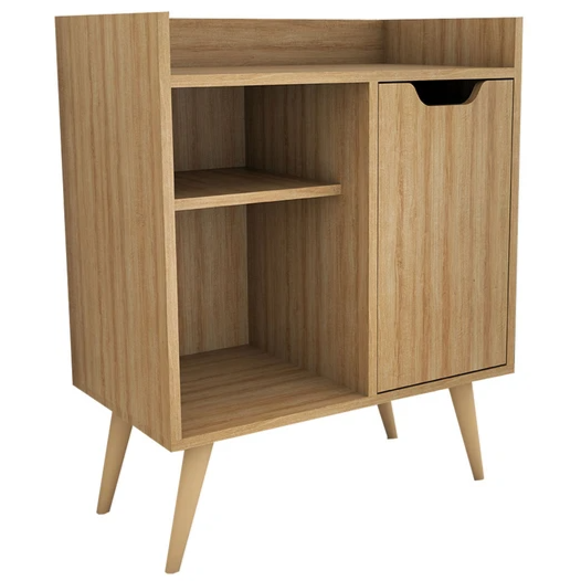 ARMARIO AUXILIAR TONO ALMENDRA 60X78X34CM