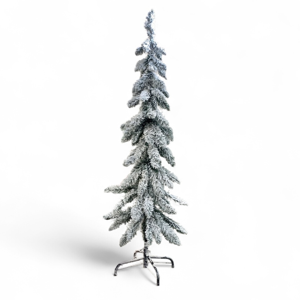 ARBOL DE NAVIDAD PLUMA NEVADO CUERPO 150CM
