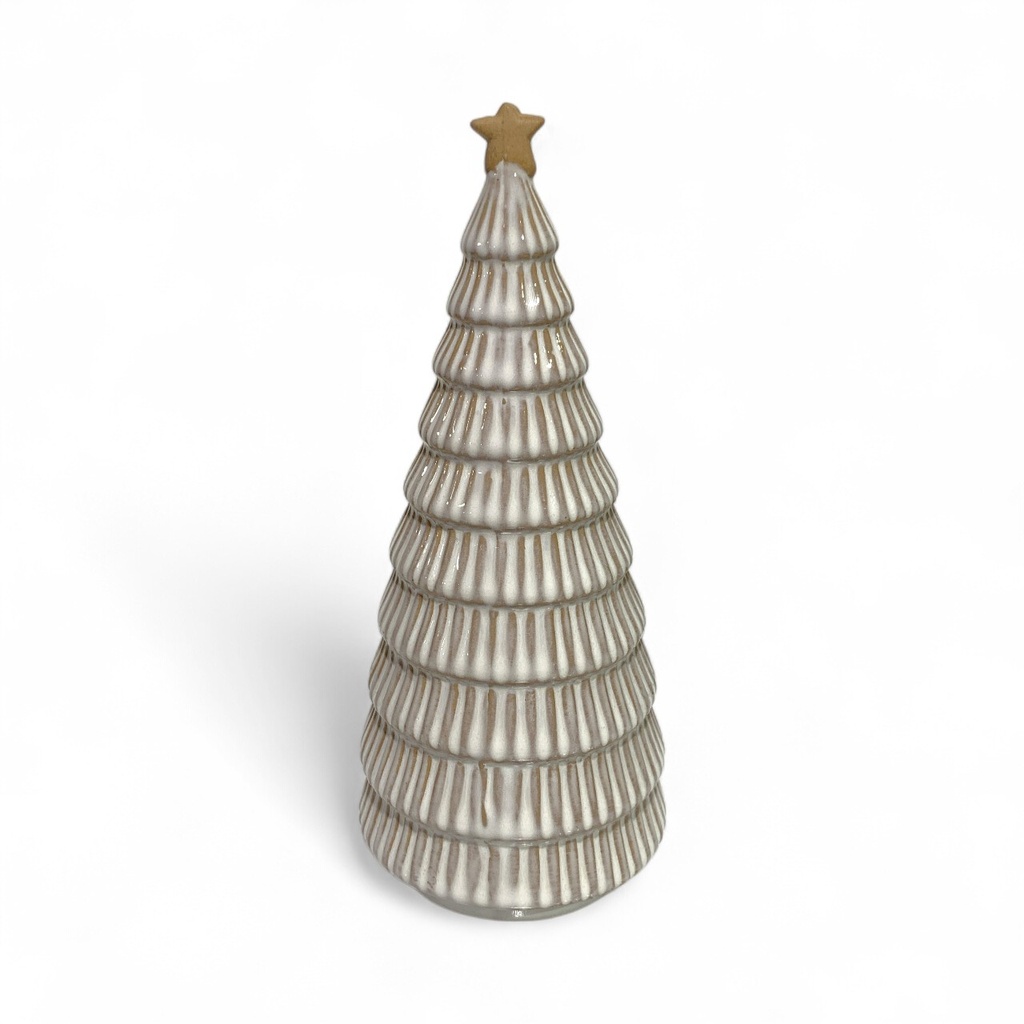 ARBOL PORCELANA ARENA 19CM REF:HXM246124