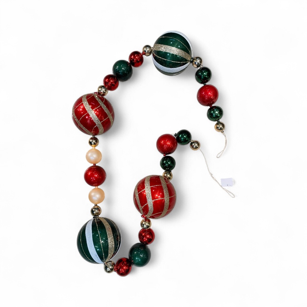 GUIRNALDA DE ESFERAS 2.5MTR (RJ/VD) REF:ES26631