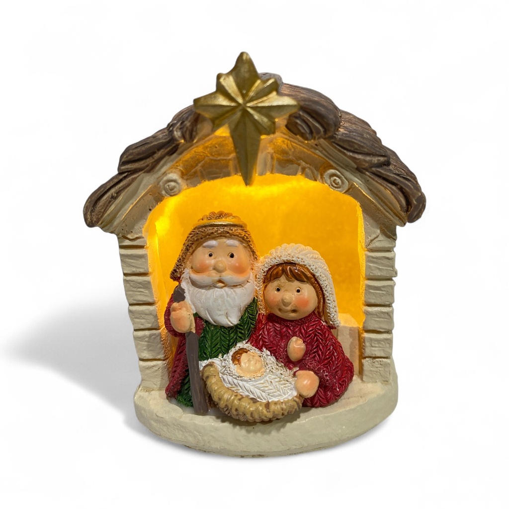 SAGRADA FAMILIA C/LUZ 7CM REF:TG751270