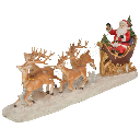 PAPA NOEL EN TRINEO DECOR 74X16X32CM REF:TG632797