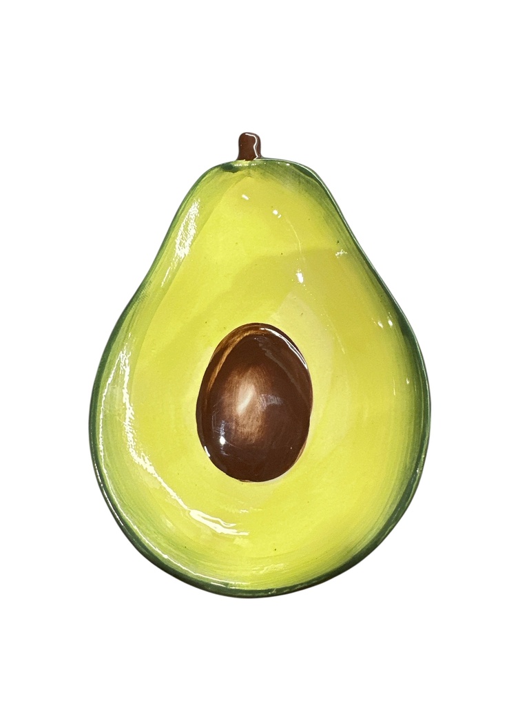 PLATO TENDIDO AGUACATE 18X13CM REF:NH21F3908