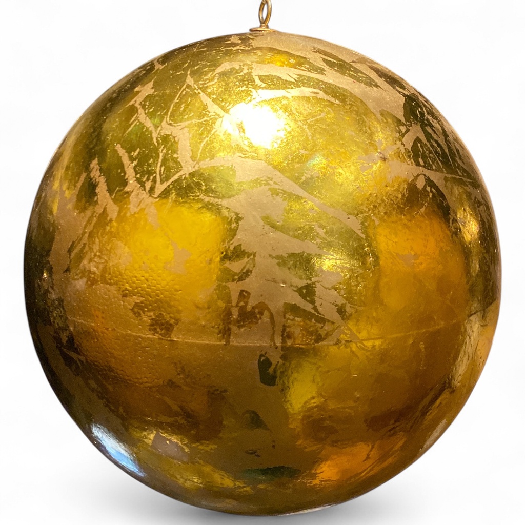 ESFERA NAVIDAD DORADA REF: ES26541  30CM