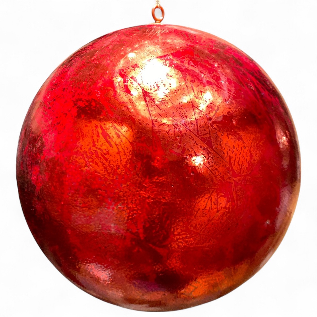 ESFERA NAVIDAD ROJA REF: ES26543  25CM