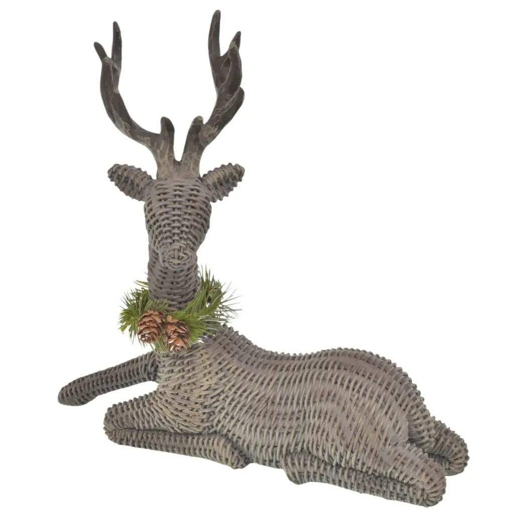 RENO GRIS 33X14X30CM REF:TGHC0002