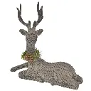 RENO GRIS 33X14X30CM REF:TGHC0002