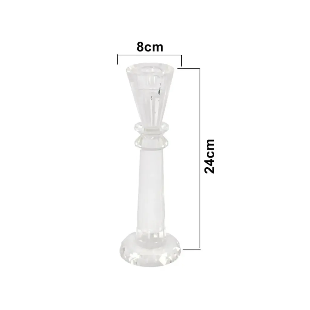 CANDELABRO DE CRISTAL REF:ES27296 24CM