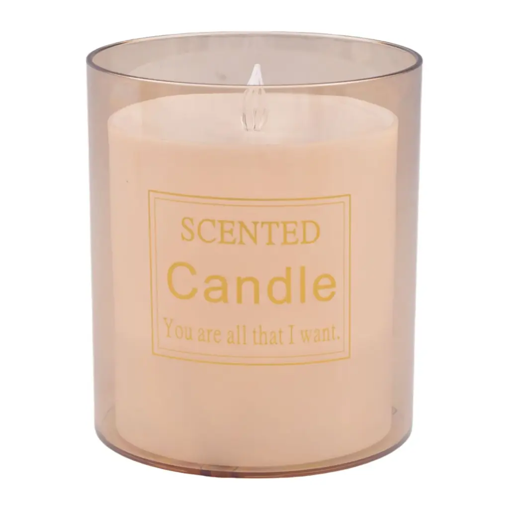 HUMIDIFICADOR TIPO VELA C/LUCES USB REF:ES24873 9.7X9.9X11.4CM