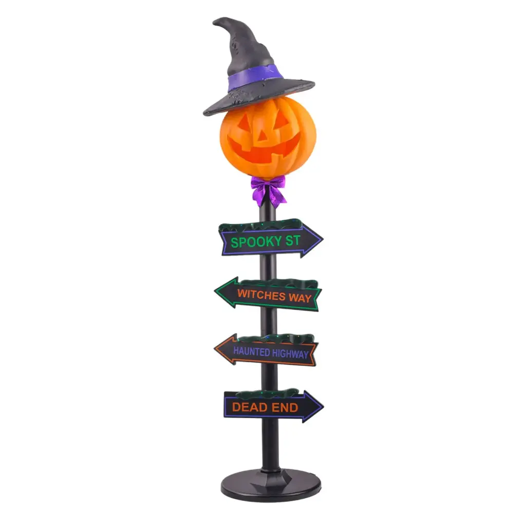 LETRERO GUIA HALLOWEEN CON LUZ LED REF:DW10112 130CM