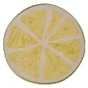 PLATO TENDIDO LIMON, DOLOMITA, REF: NH21A2304G  Ø13CM