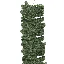 FOLLAJE NAVIDEÑO VERDE PREMIUM RAMA PVC, 2.7METROS.