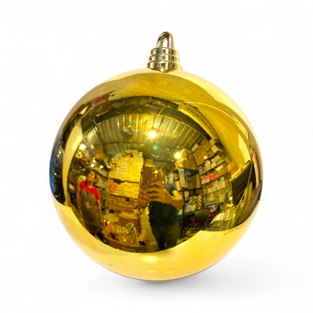 ESFERA NAVIDAD DORADA 30CM.