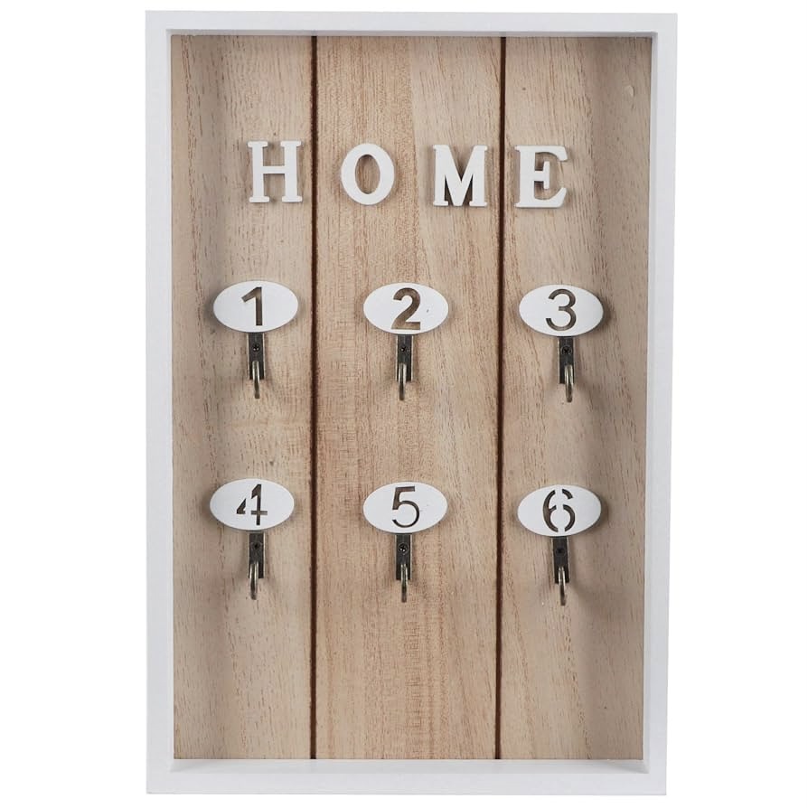 PORTALLAVES HOME MADERA REF:HM0898 20.5X3X30CM