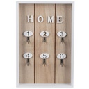 ORGANIZADOR DE LLAVES MADERA REF:HM0898 20.5X3X30CM