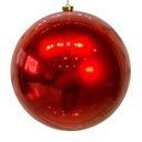 ESFERA NAVIDAD 20CM ROJA