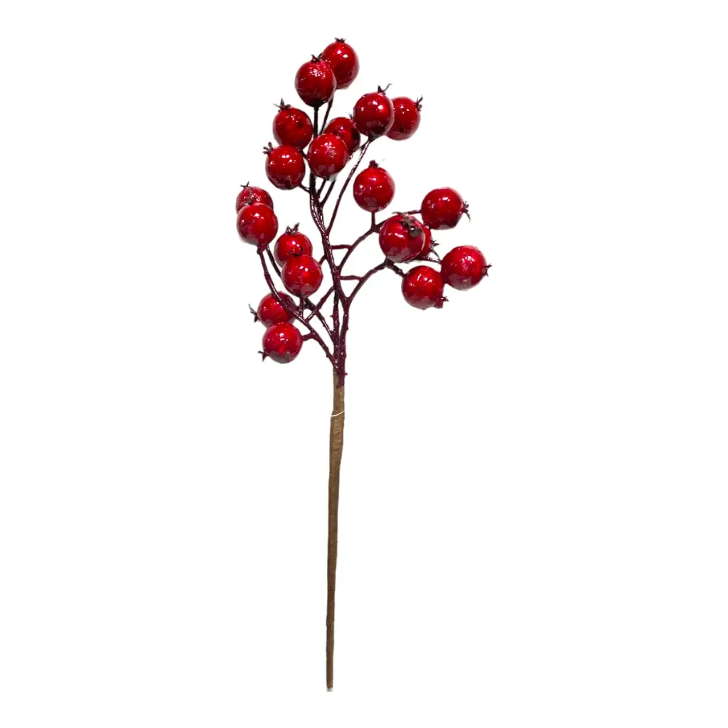 RAMA FRUTOS ROJOS 15X45CM