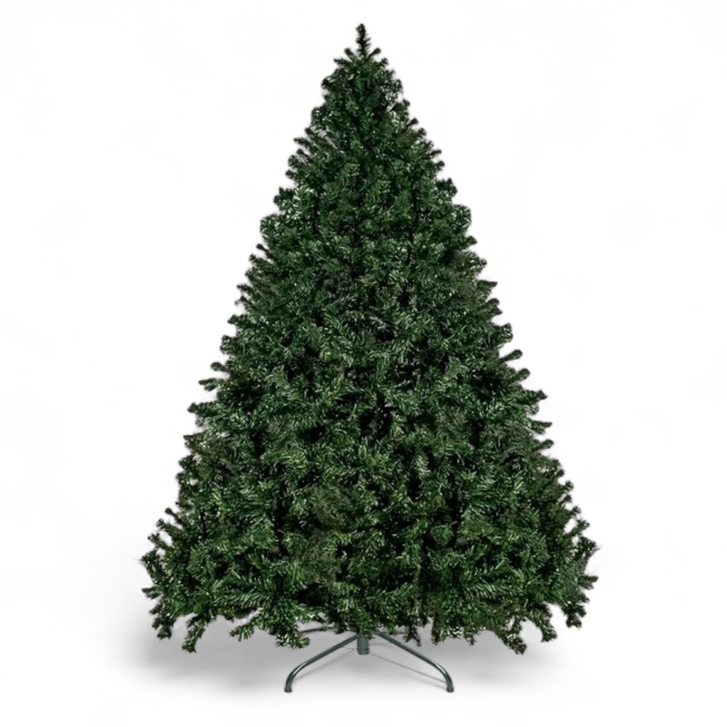 ARBOL DE NAVIDAD TRADICIONAL AMERICANO FRONDOSO 9PIES 270CM