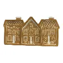 BANDEJA JENGIBRE NAVIDEÑA PORCELANA 33X17X3CM