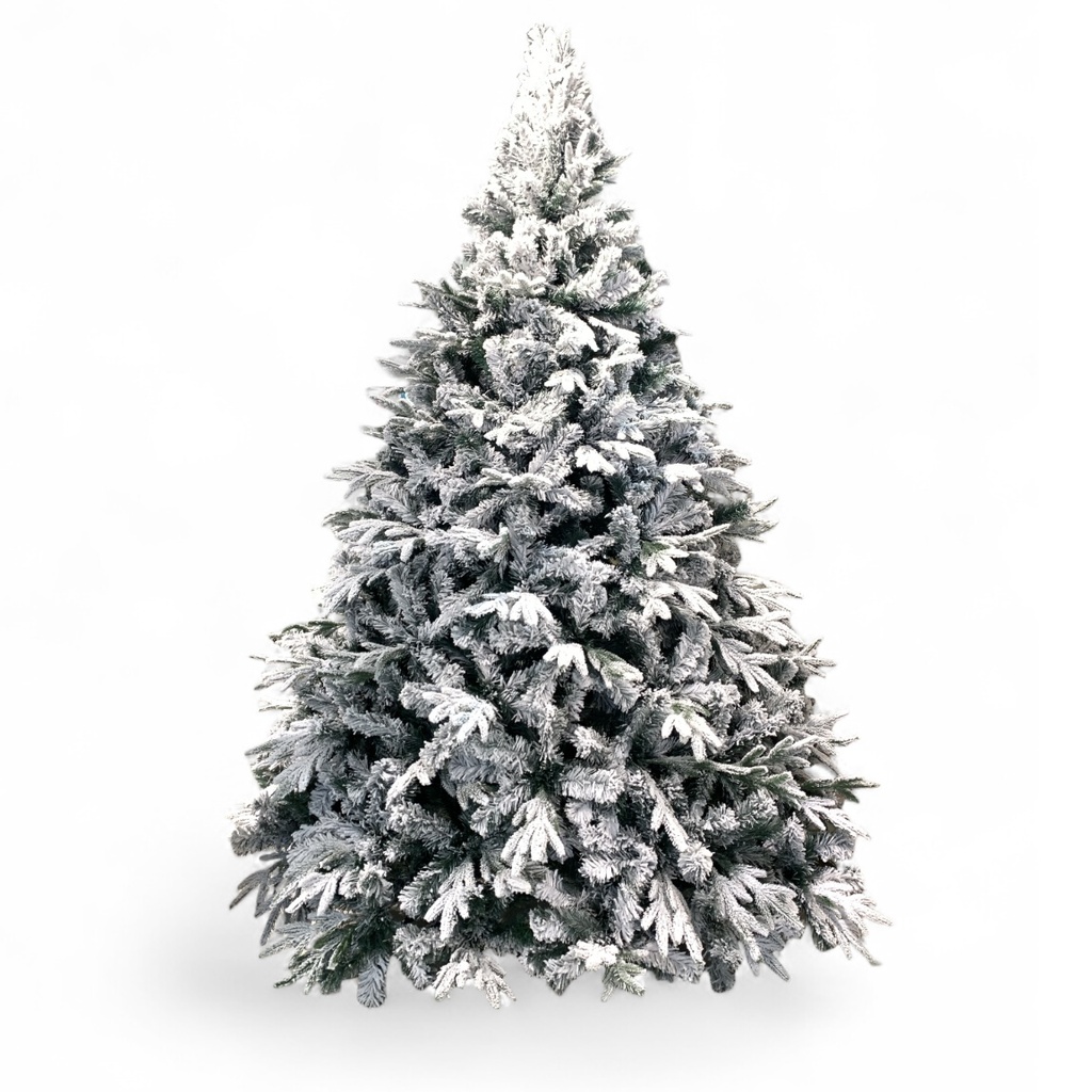 ARBOL DE NAVIDAD NEVADO AMERICANO 240CM 0528