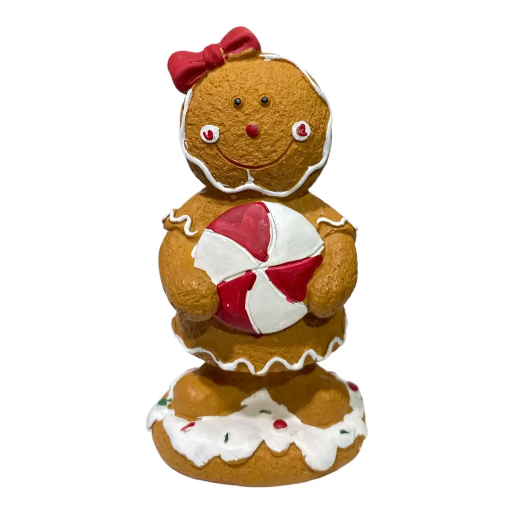 MUÑECA JENGIBRE POLIRESINA 8.5X6X15CM