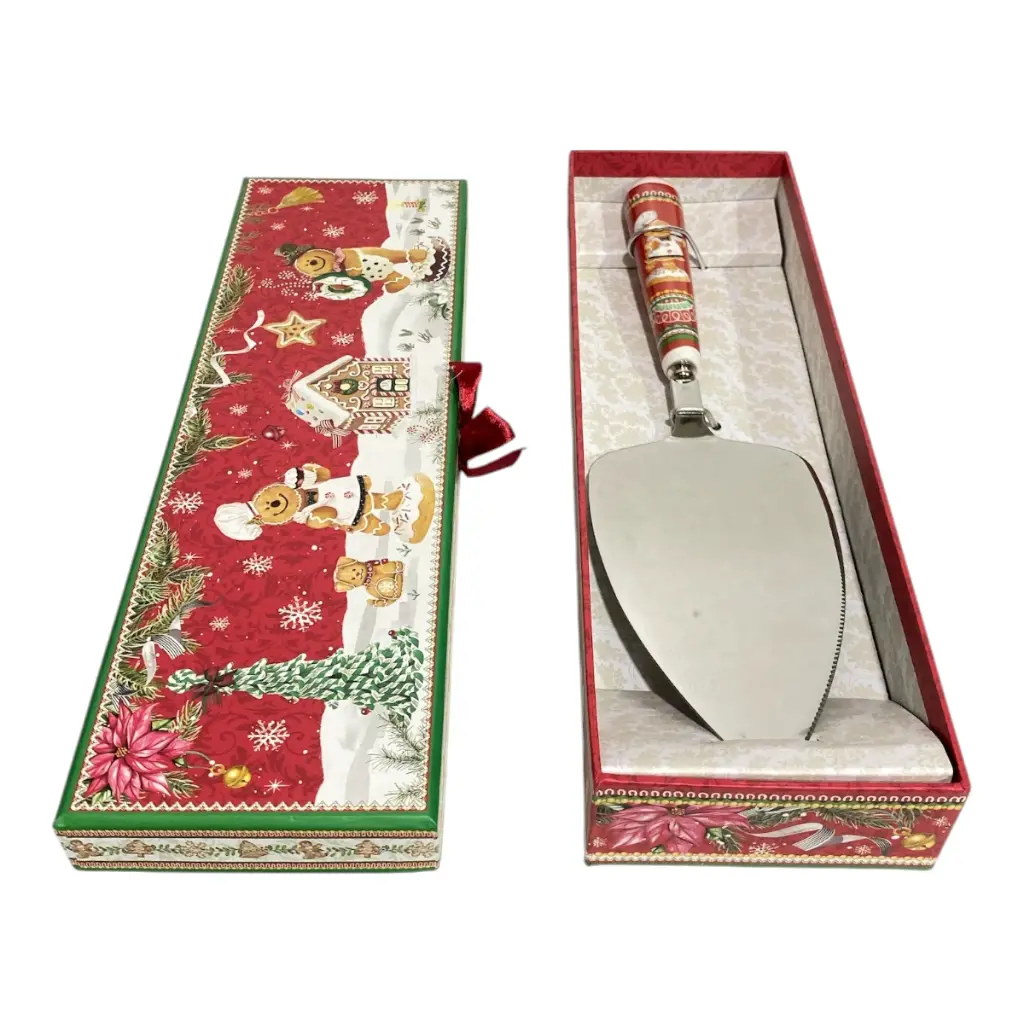 ESPATULA JENGIBRE NAVIDEÑA 27X8CM