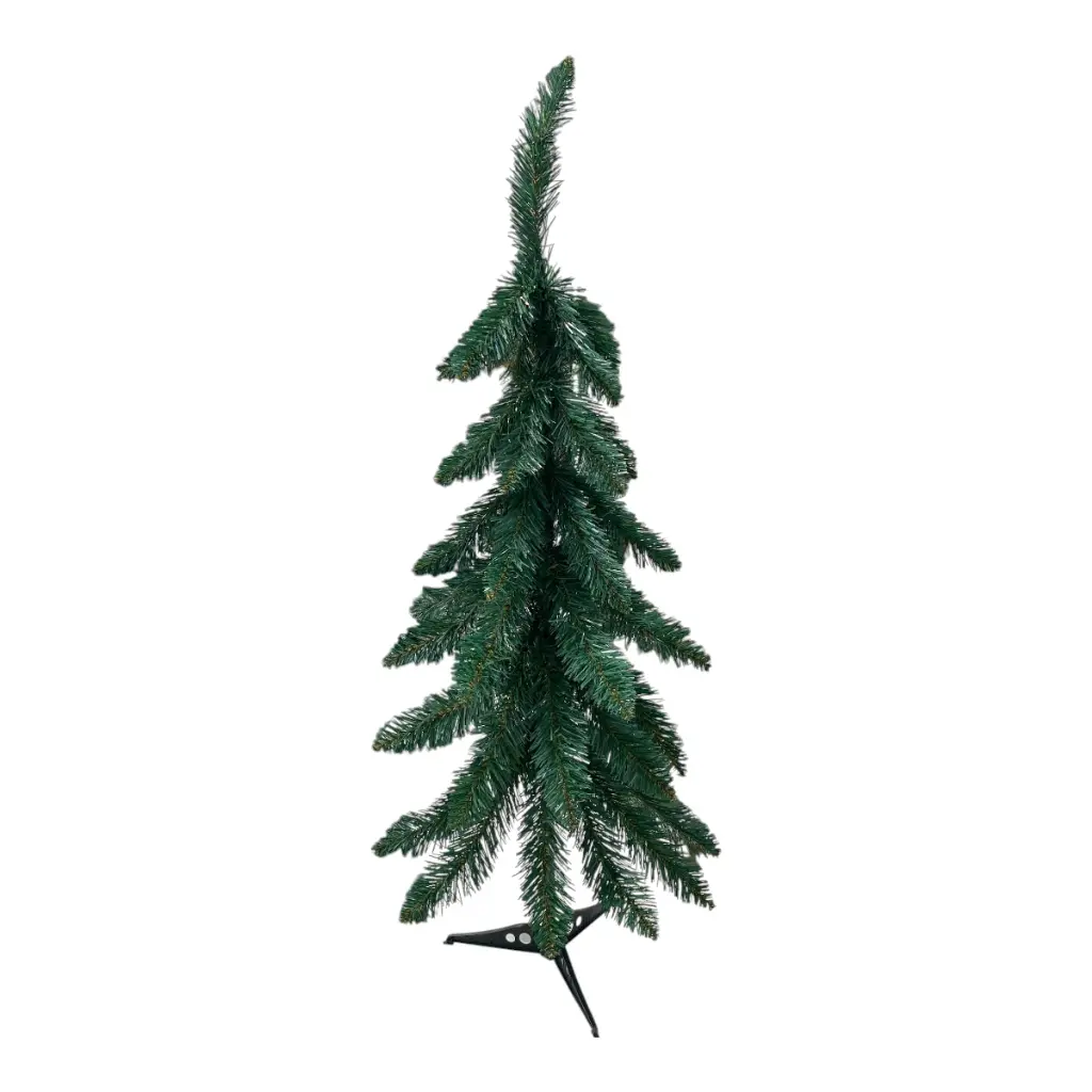 ARBOL DE NAVIDAD TRADICIONAL PUNTA FORMA DE PLUMA 90CM