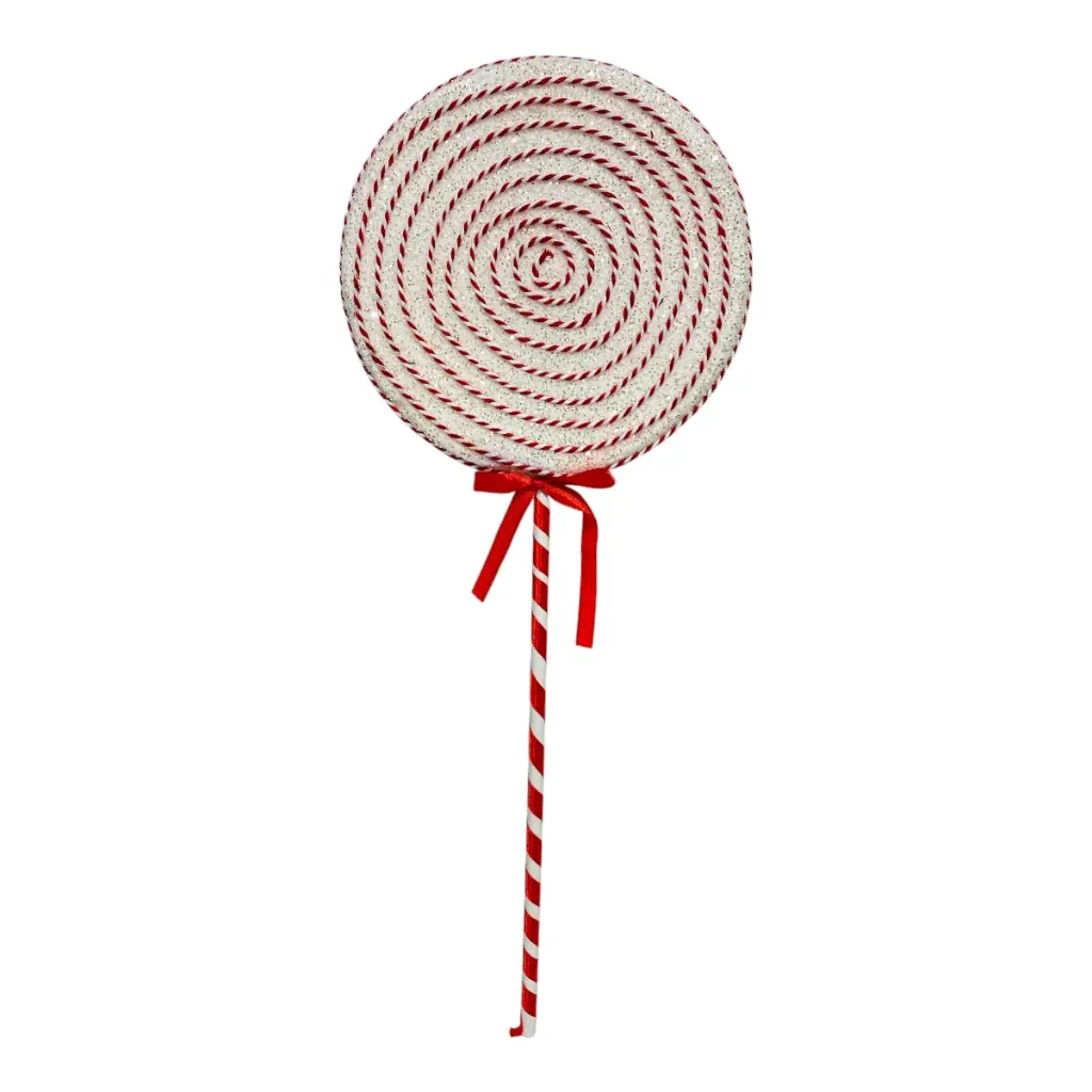 PALETA CARAMELO NAVIDEÑA CANDY Ø15X45CM