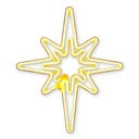 LUZ LED ESTRELLA BELEN CALIDA 44X52CM