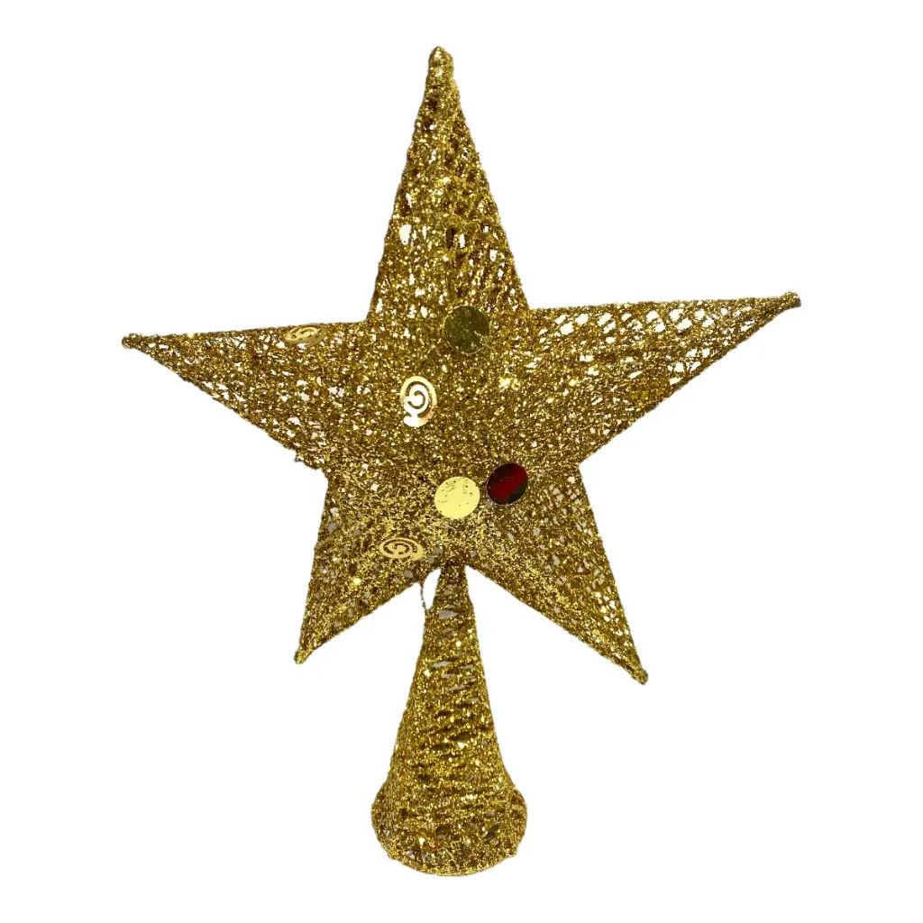 ESTRELLA NAVIDEÑA P/ARBOL 26X9X32CM