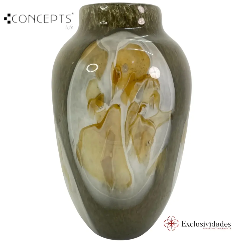 FLORERO DE VIDRIO 18X18X28CM