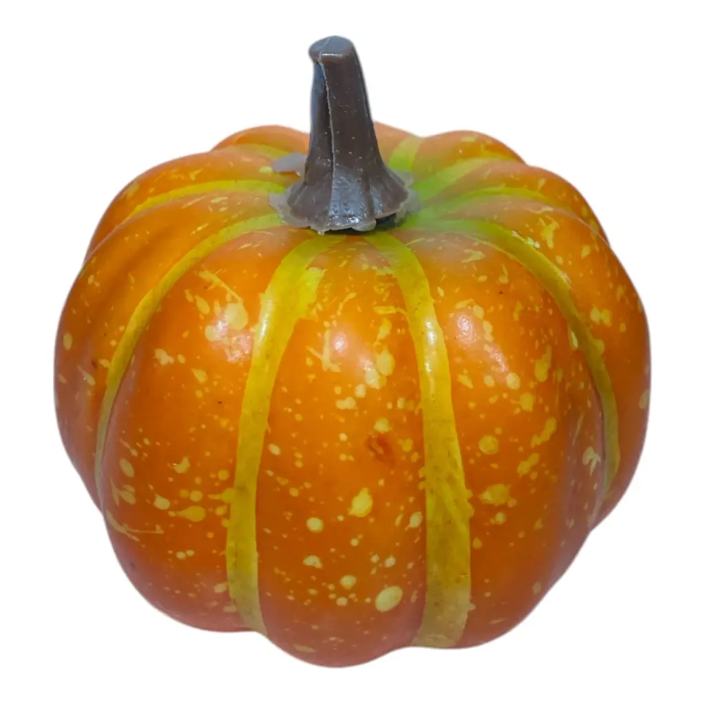 CALABAZA DE PLASTICO FOAM MEDIANO 8X8X9CM