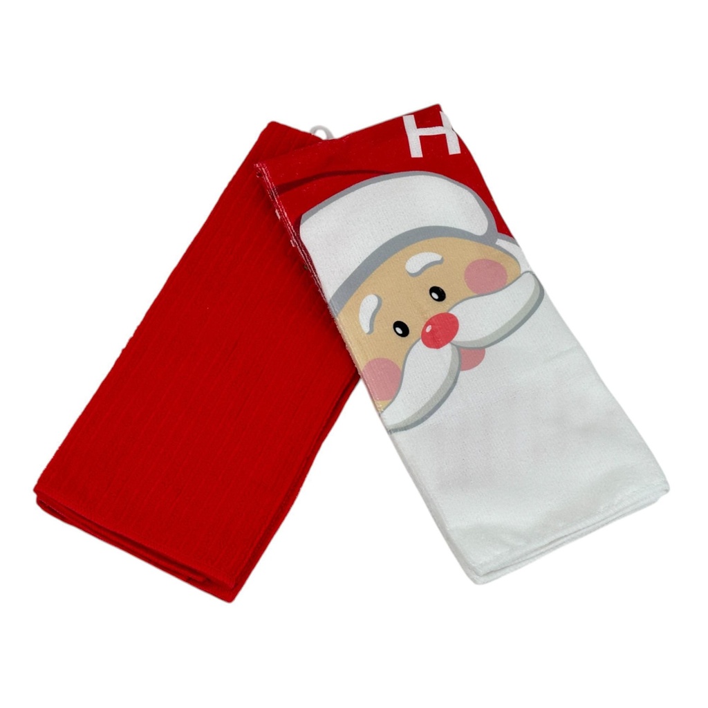 TOALLAS NAVIDEÑAS SETX2 PZ. 63X68CM