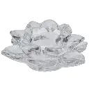 CANDELABRO DE VIDRIO REF:ES27796 14X7CM