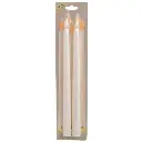 VELA LED SETX2PZ. PLASTICO REF:ES27592 25CM